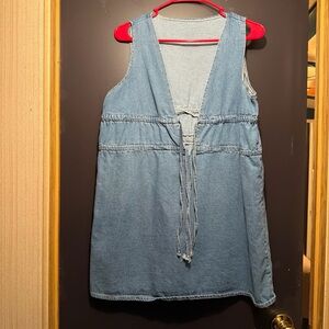 Denim Sleeveless Dress